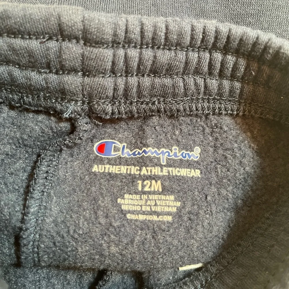 Set Champion Blue 12 Month Baby Jogger Sweatpants and Shorts